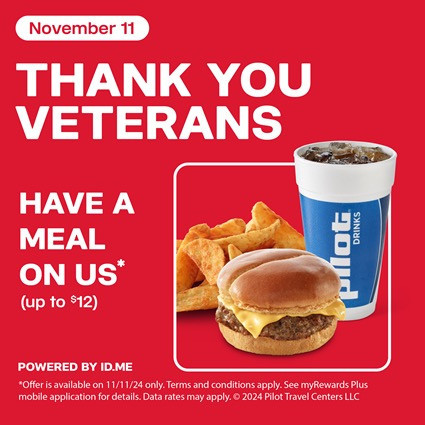 Thank you veterans