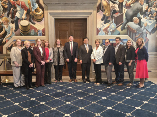 Missouri critical access hospital leaders meet with Jonathan Patterson, Missouri speaker of the house.