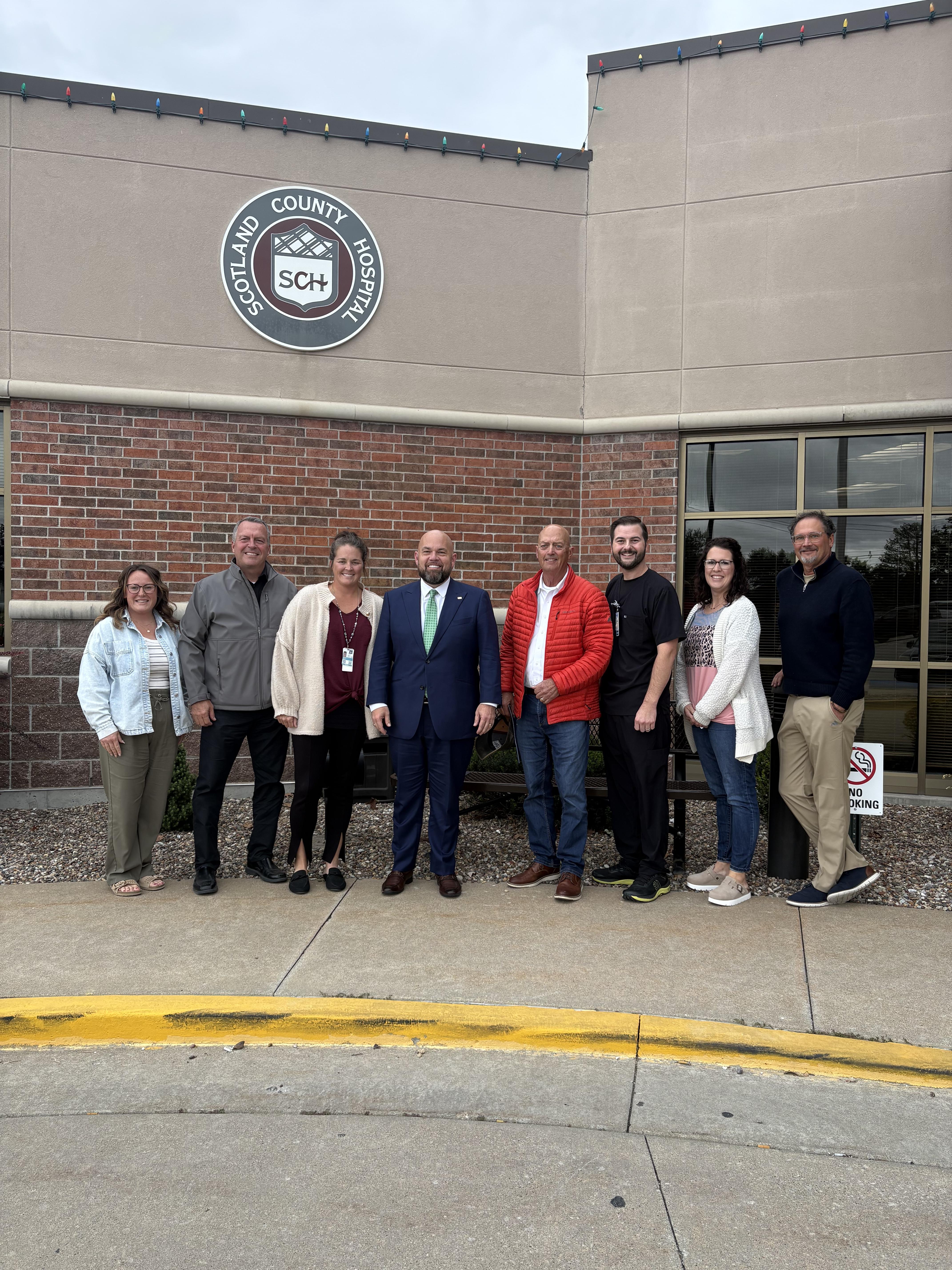 Northern Missouri Hospitals Host Congressional Candidate Chris Stigall