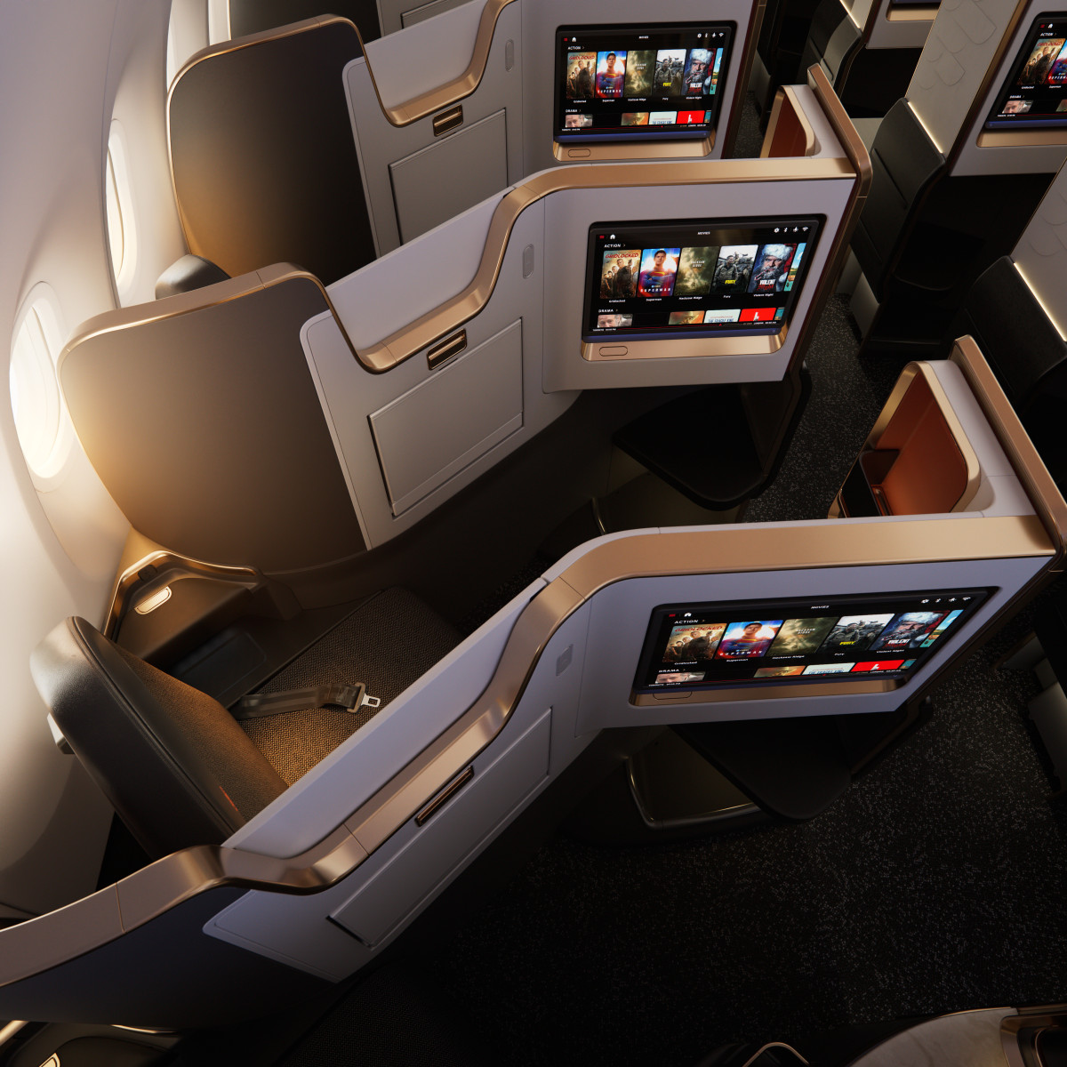 Airbus A321XLR Signature Class IFE