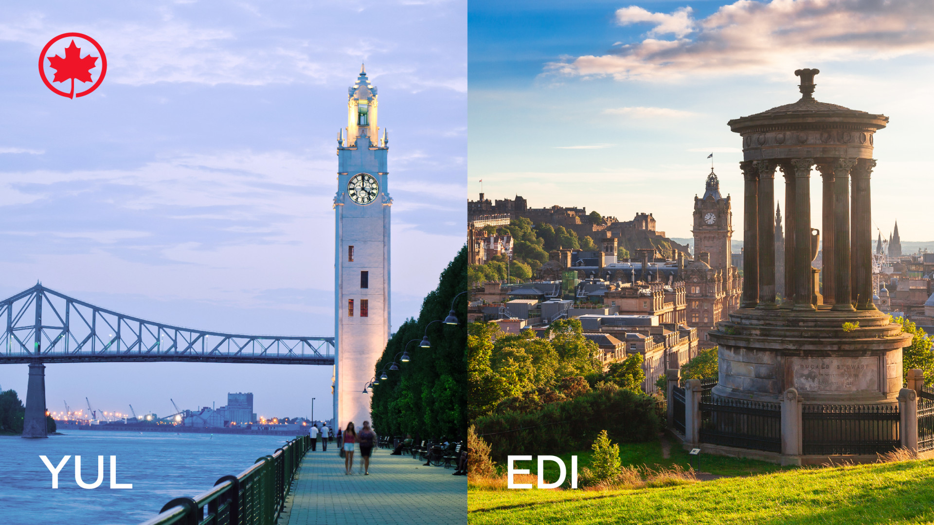 Smoked Meat meets Haggis - Air Canada to Launch New Flights from Montreal  to Edinburgh; Adds Capacity to Paris, Rome, Athens, image size:1920x1079