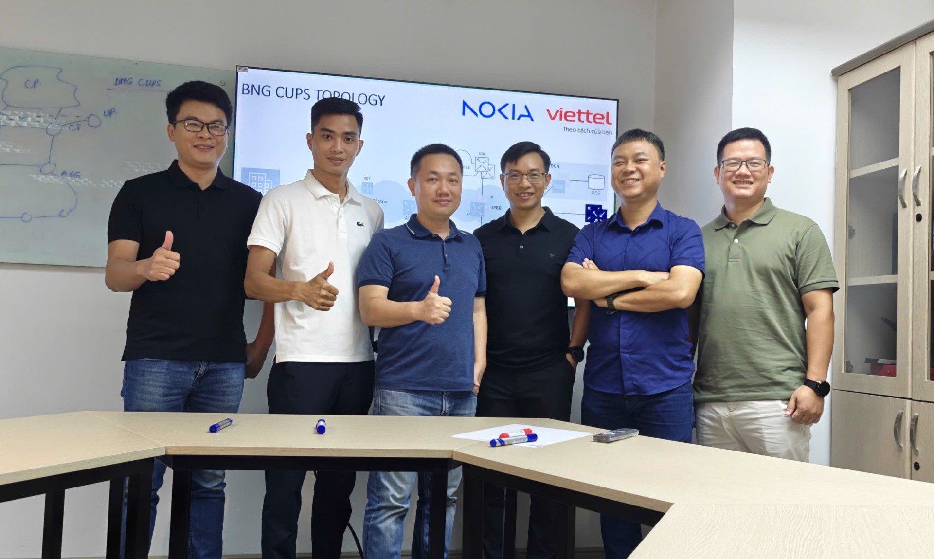 Viettel Nokia group shot Viettel Nokia group shot