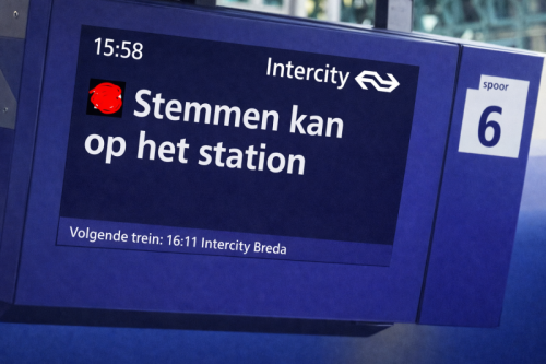 Breng je stem uit op het station in jouw gemeente