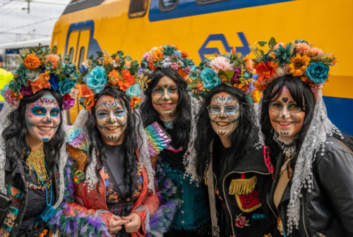 Er zijn weer treinen vol gelal, want NS is de BOB met carnaval