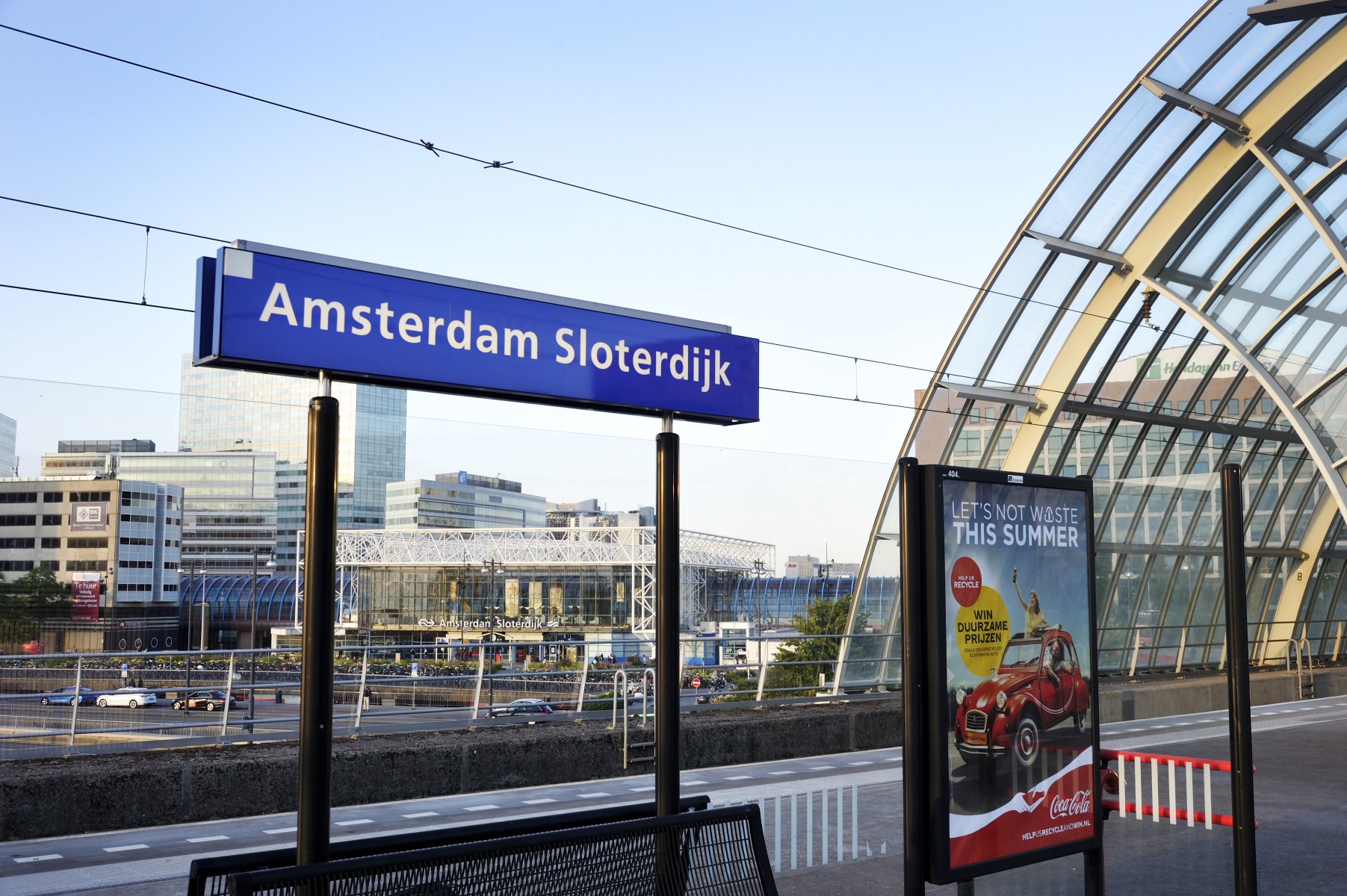 Veilig spullen opbergen op Station Amsterdam Sloterdijk