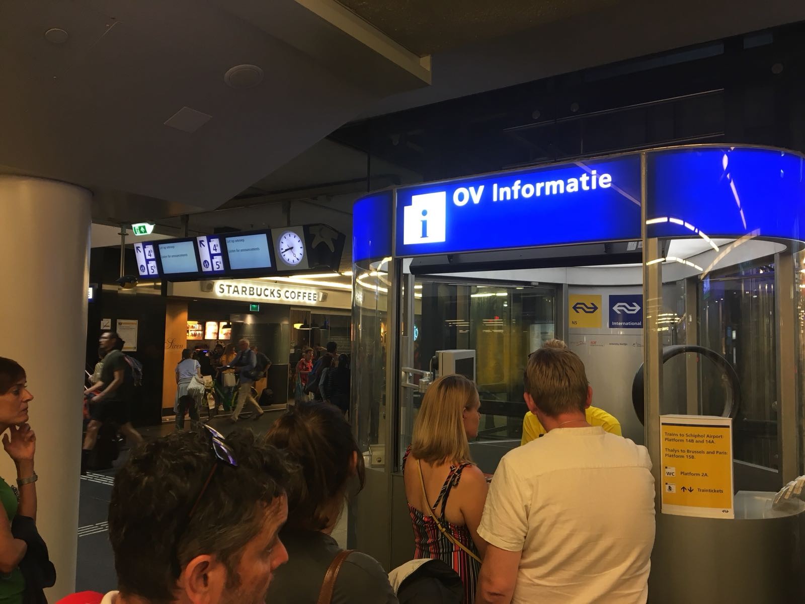 Amsterdam Centraal 21 augustus 2018