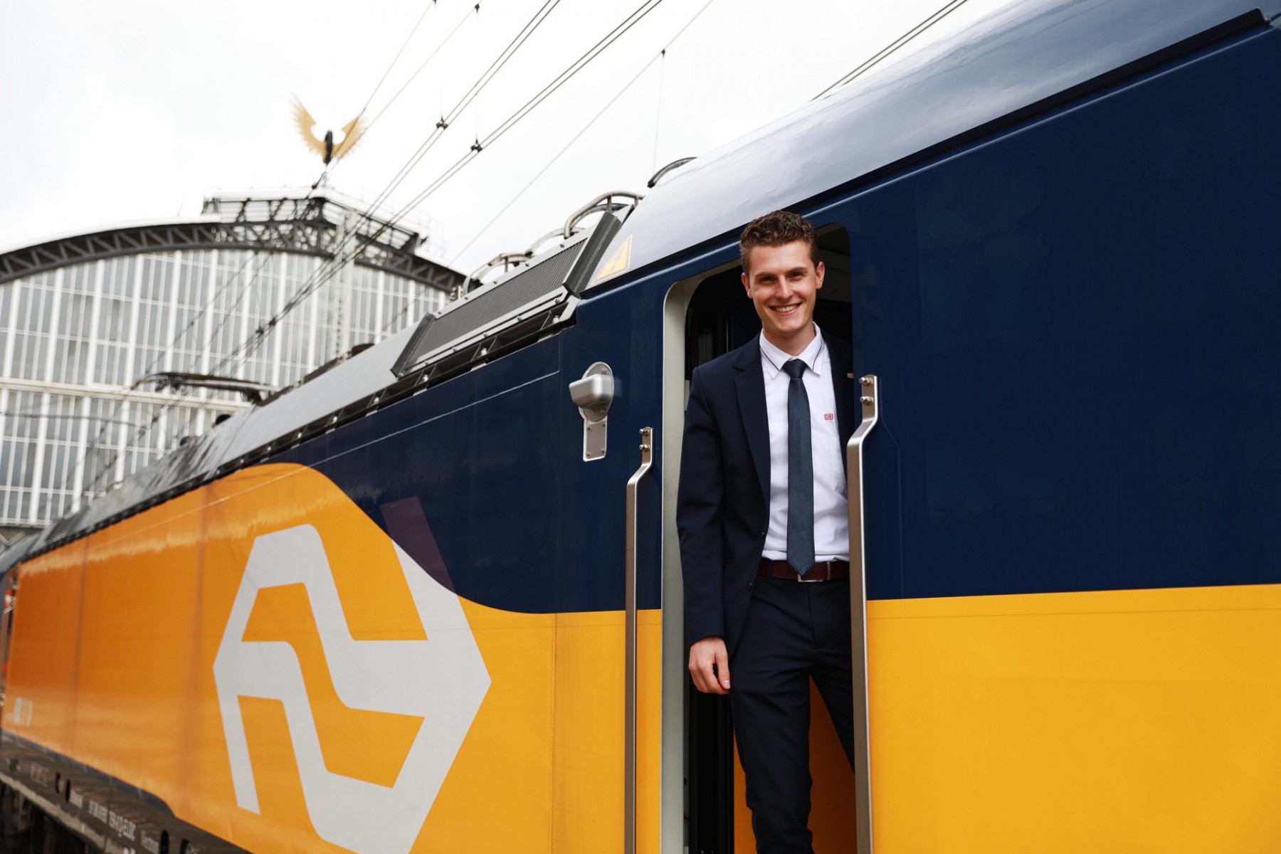 Nachttrein - Nightjet Wenen machinist Tim