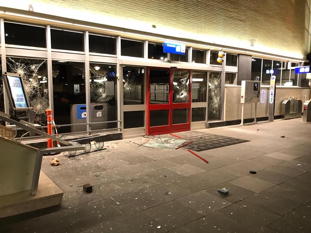 Station Eindhoven 24 januari 2021