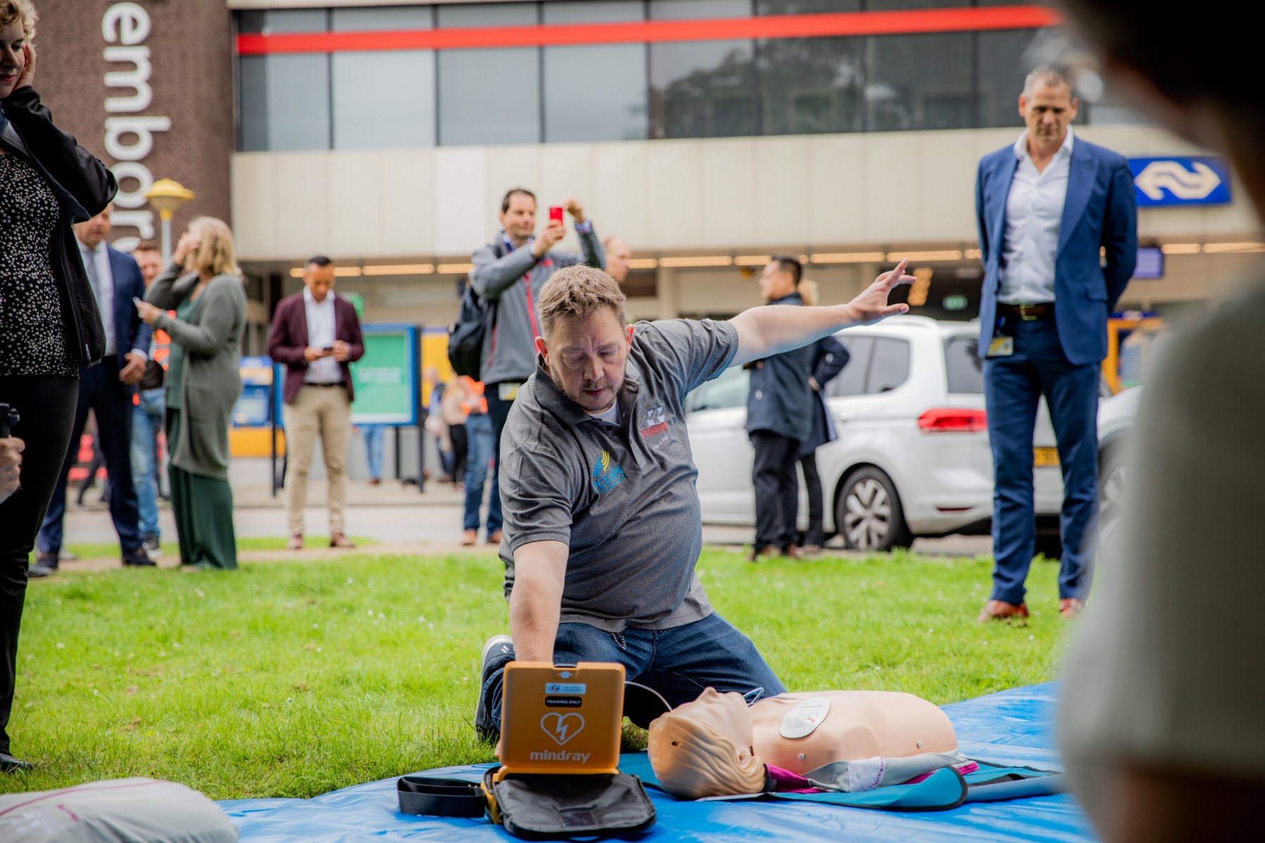 Reanimatiecursus en Eelco van Asch