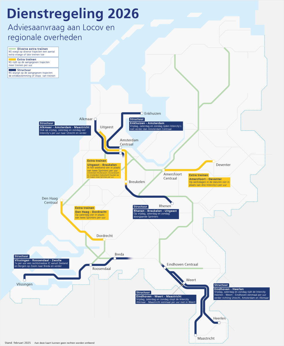  LOK Report - Niederlande: Vorschau auf den Fahrplan 2026 Illustration 