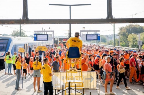 Extra vroege treinen naar sprintrace Zandvoort