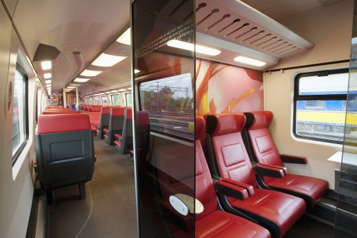 Interieur ICM 1e klas stilte coupe