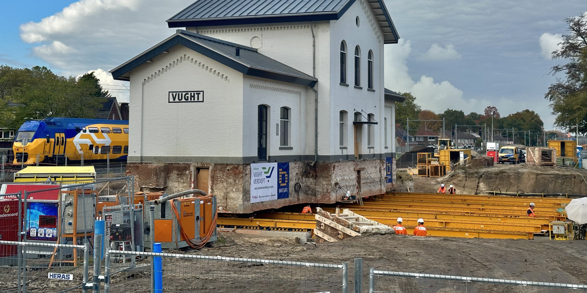 Monumentaal stationsgebouw Vught krijgt nieuwe plek