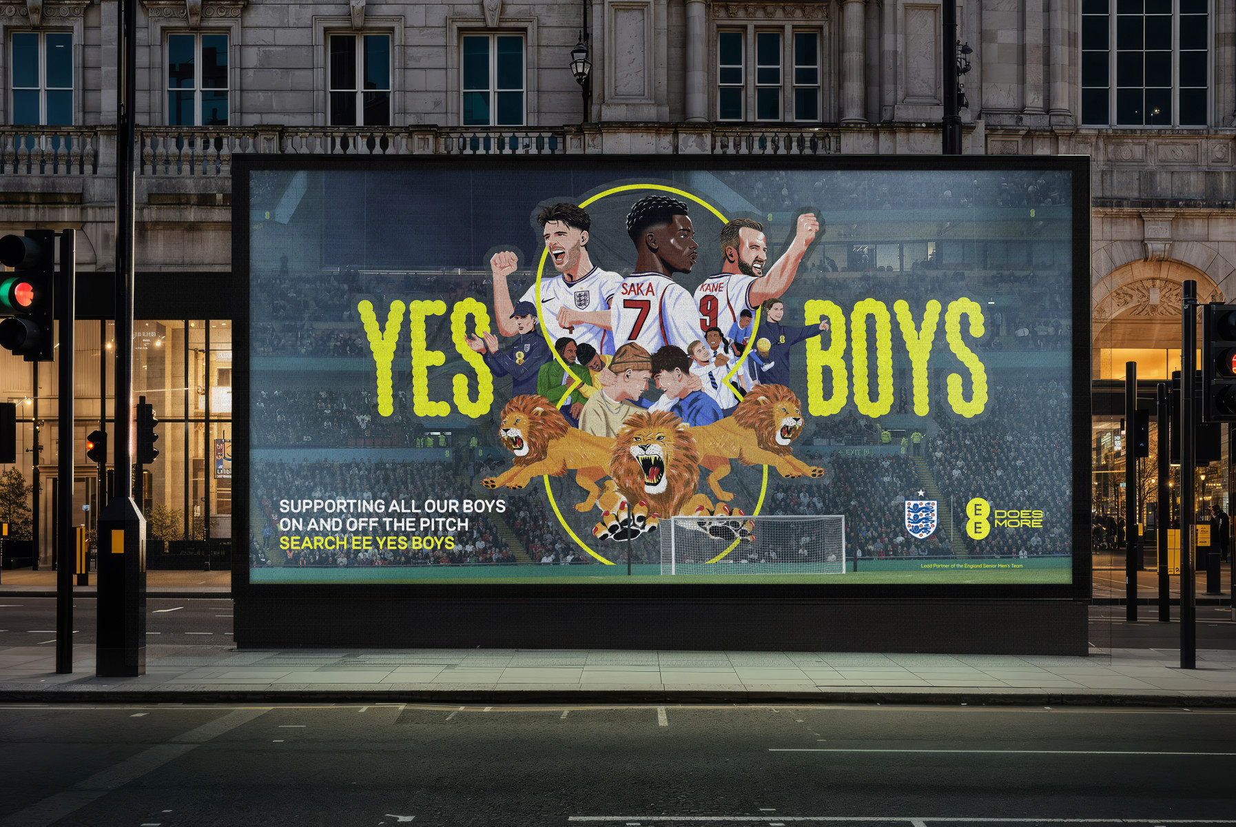 EE launches “Yes Boys” campaign to help build young boys up on and off the pitch