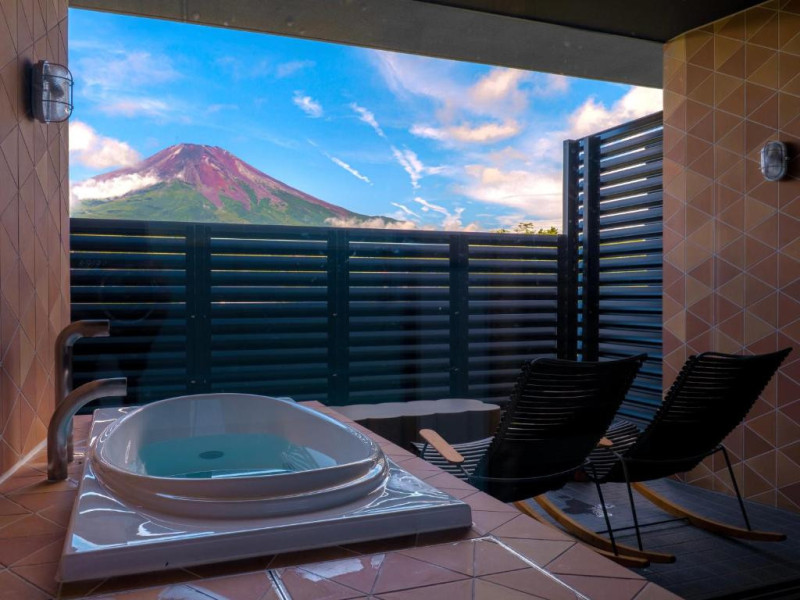 Mt Fuji View and Private Sauna Ryokan Shizuku しずく