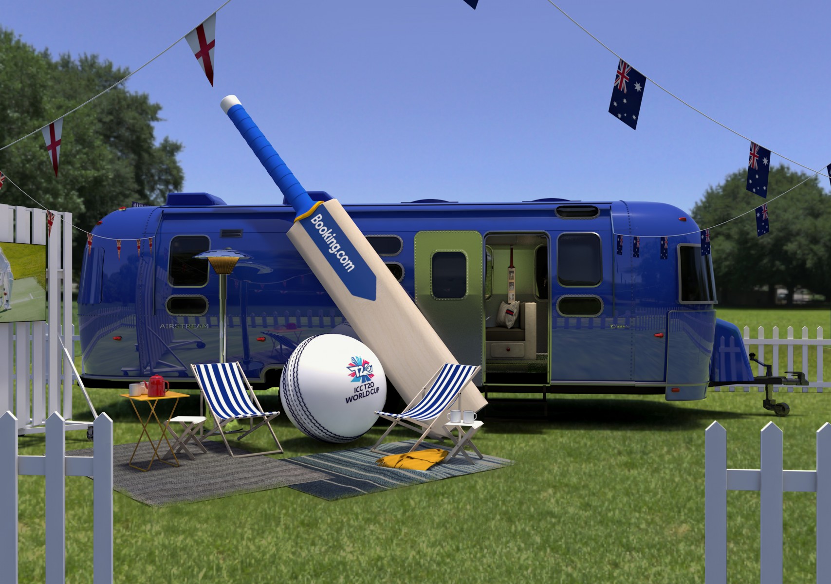 Booking.com Lista Quirky T20 Pavilion para la máxima estadía en críquet