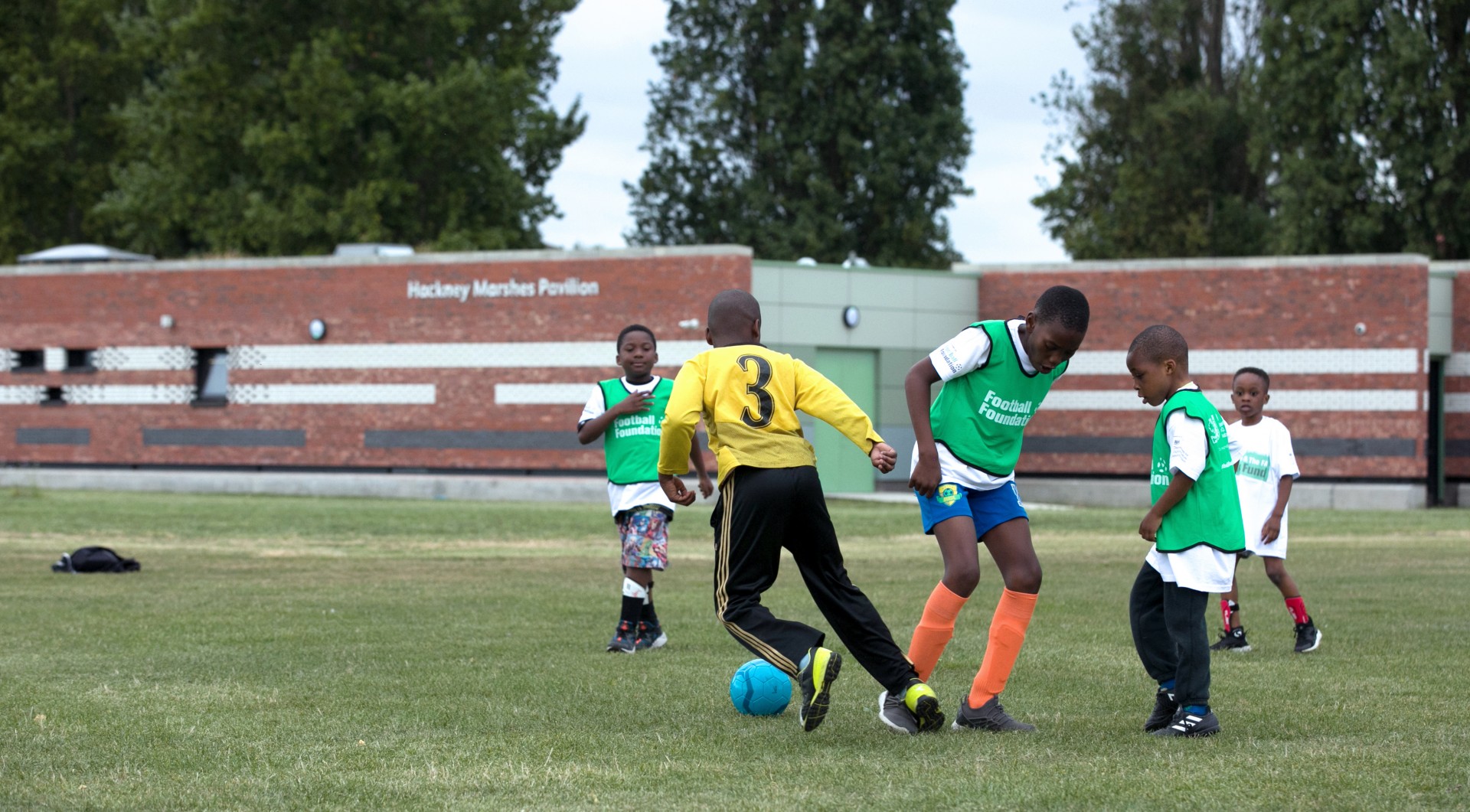 Brand new cricket pavilion and changing rooms open to complete Hackney Marshes transformation
