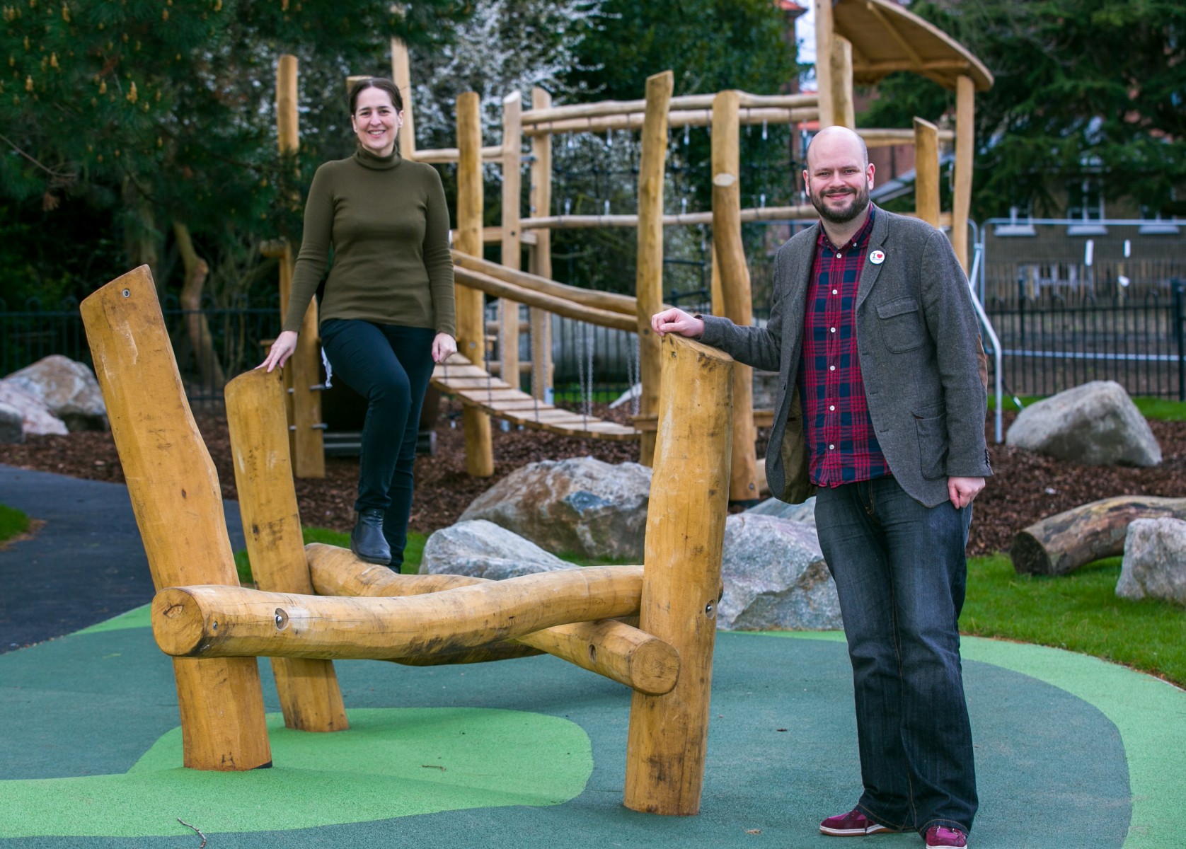 Funfilled new play areas in Springfield Park and Millfields Estate