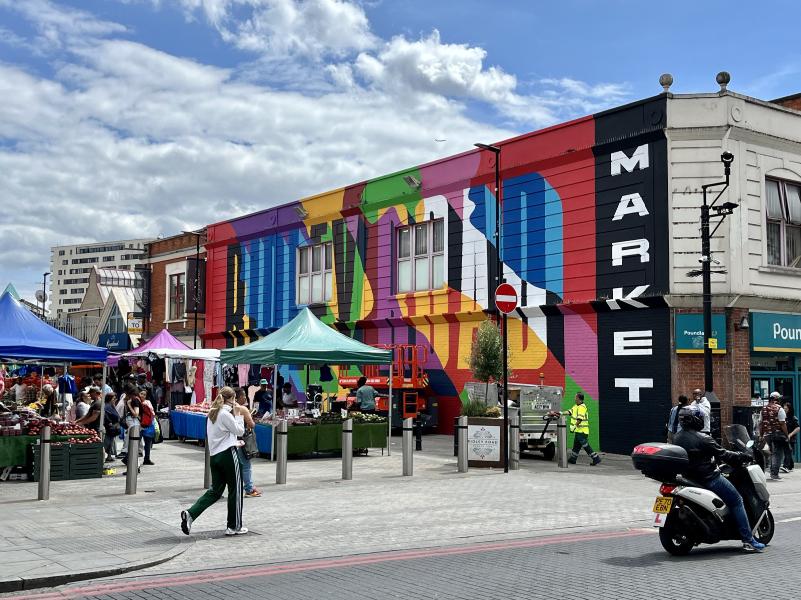 Hackney Markets bin singleuse plastic bags for good!