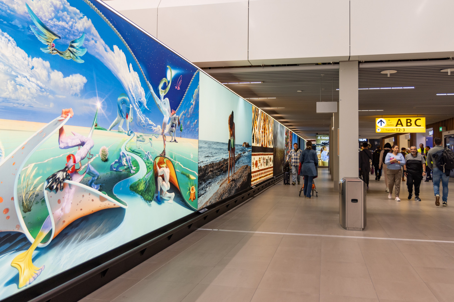 Schiphol opens temporary art exhibition New Dutch Horizons