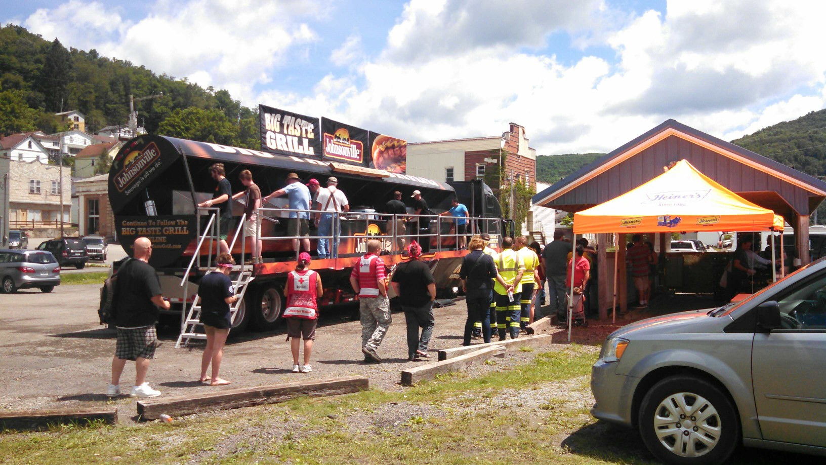 Big Taste Grill Delivers Brats and Goodwill